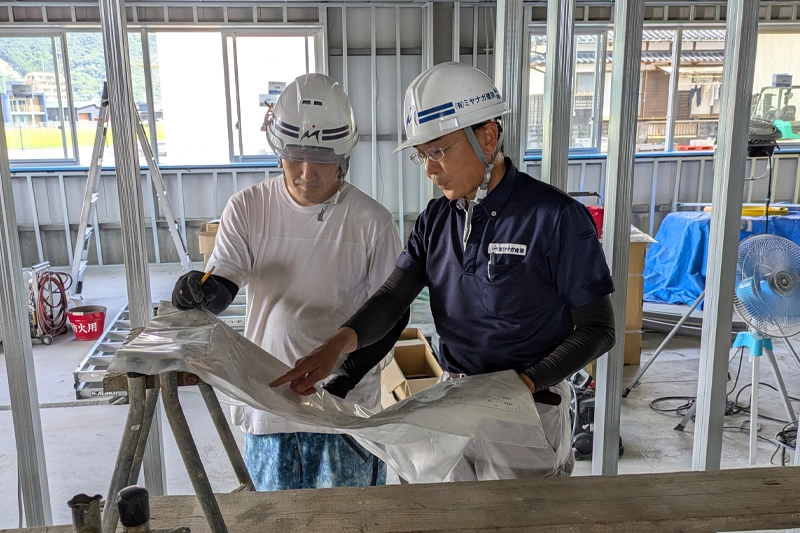 工期を遵守し、現場を止めない「工程管理力」